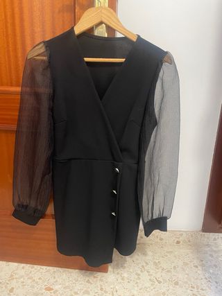 Mono falda pantalón negro