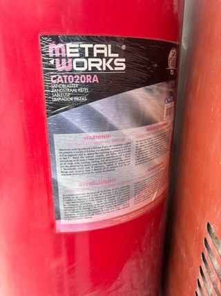 Chorreadora arena MetalWorks CAT20RA cabina