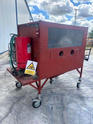 Chorreadora arena MetalWorks CAT20RA cabina