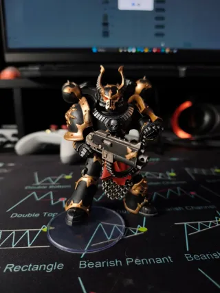 JOYTOY Warhammer 40k 1: 18 Chaos Space Marines