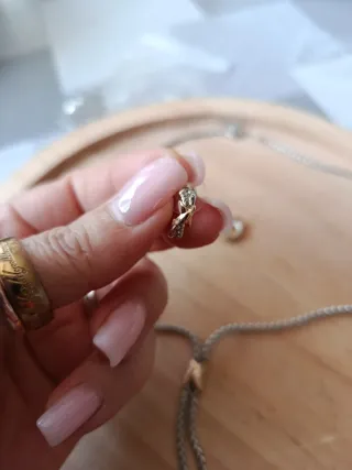 Juego Collar, Pulsera y Pendientes Acero