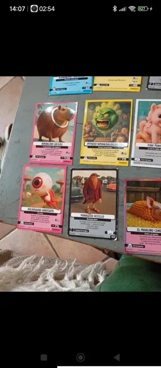 Carte collezionabili Brainrot