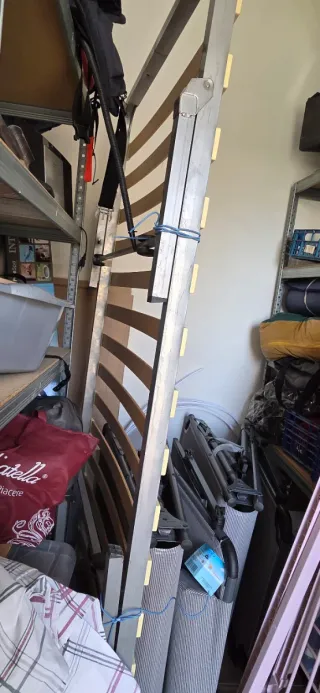 Somier de madera y metal