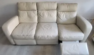 Sofá relax piel 3 plazas Italsofa
