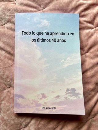 Libreta Todo lo que he aprendido en los últimos 40