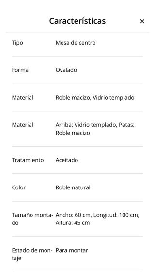 Mesa de centro AGERBY JYSK