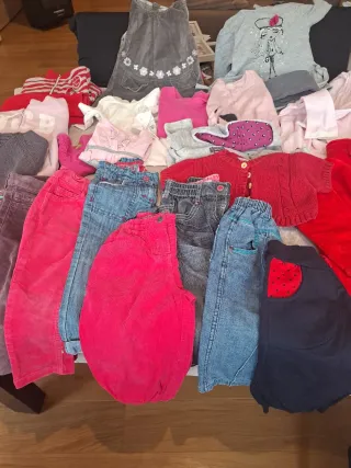 Lote Ropa Invierno Niña  18 meses a 2 Años