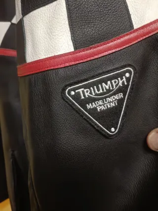 Chaqueta de cuero Triumph