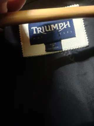 Chaqueta de cuero Triumph