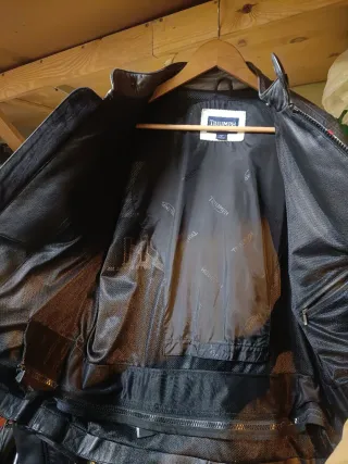 Chaqueta de cuero Triumph