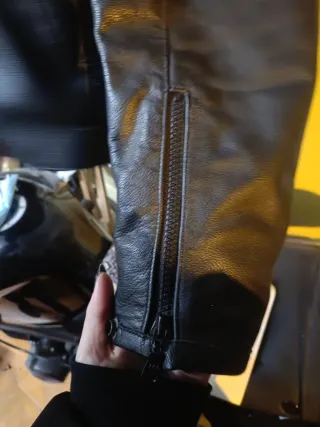 Chaqueta de cuero Triumph