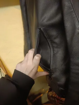 Chaqueta de cuero Triumph