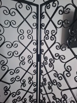 Biombo de hierro forjado