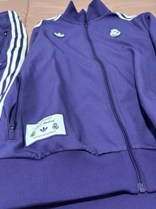 Chándal Real Madrid Adidas Morado