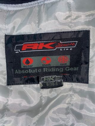 Chaqueta Moto Mujer Negra y Rosa