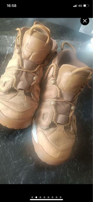 Scarpe Nike Air More Uptempo Beige/Brown