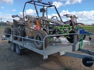 Remolque plataforma 4x2 m