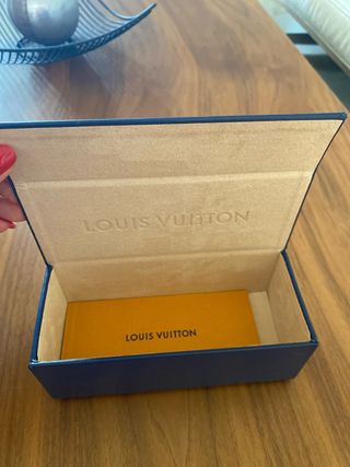 Estuche Gafas Louis Vuitton Azul Nuevo