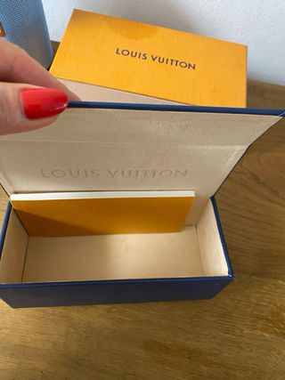 Estuche Gafas Louis Vuitton Azul Nuevo