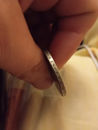 Moneda Plata Antigua Rusa