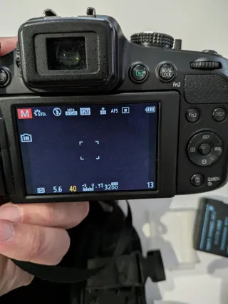 Cámara Panasonic Lumix Negra fz200