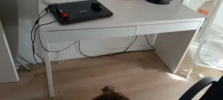 Mesa Escritorio Ikea Micke Blanca