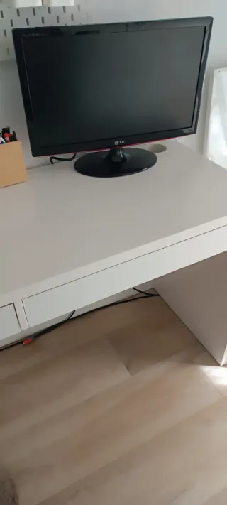 Mesa Escritorio Ikea Micke Blanca