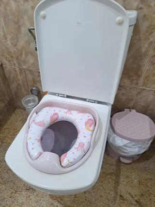 Reductor WC infantil con asas