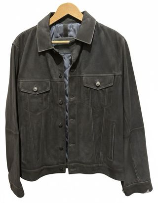 Chaqueta Massimo Dutti Ante Negra XL