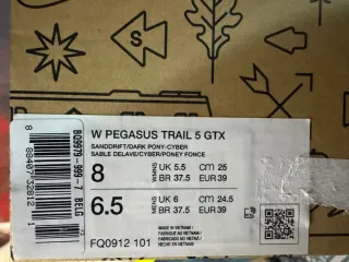 Nike Pegasus Trail 5 GTX Beige/Giallo