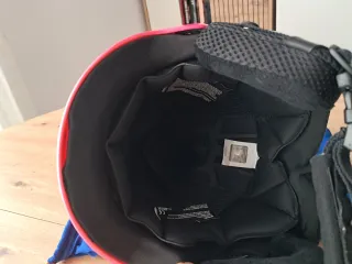 Casco de esquí rosa Briko para niña