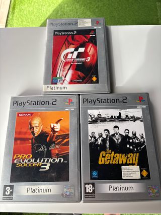 3 Juegos PS2: 5€ cada uno