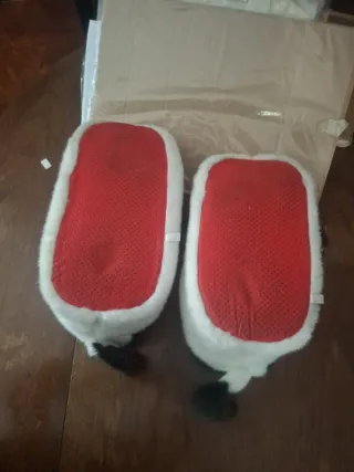 Zapatillas peluche vaca talla 38