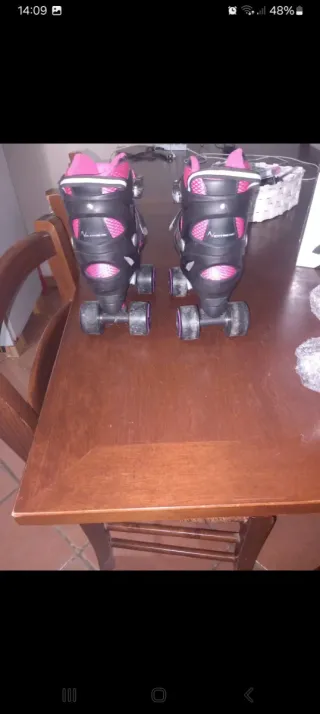 Pattini regolabili 2 in 1 per bambina
