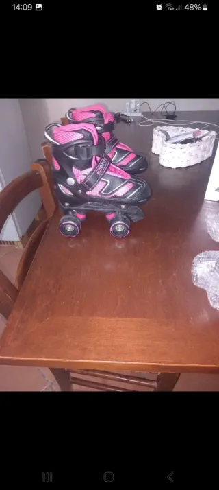 Pattini regolabili 2 in 1 per bambina