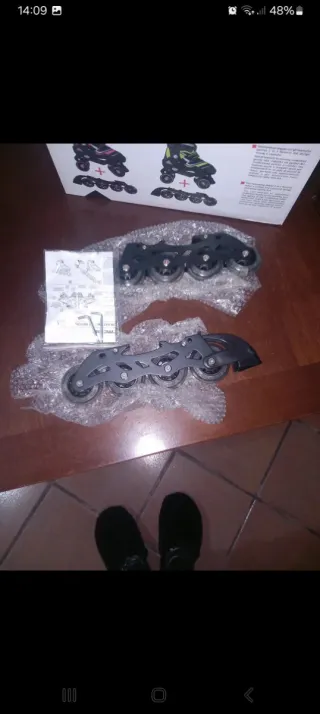 Pattini regolabili 2 in 1 per bambina