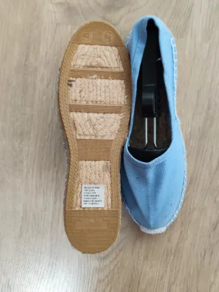Alpargatas azules