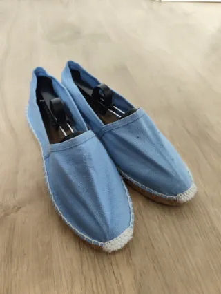 Alpargatas azules