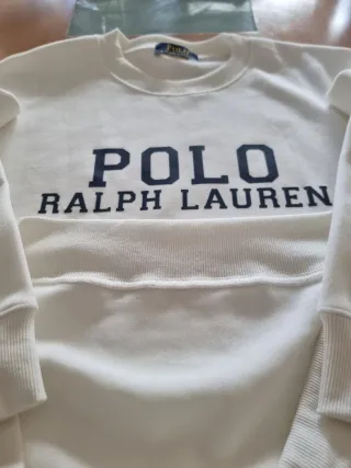 Sudadera Polo Ralph Lauren Blanca