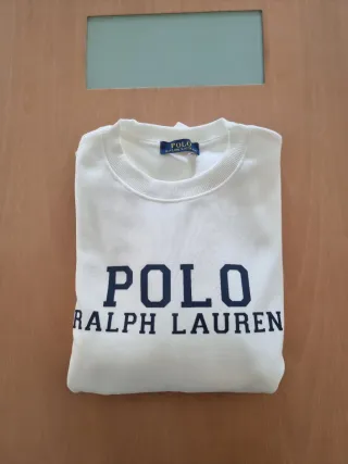 Sudadera Polo Ralph Lauren Blanca
