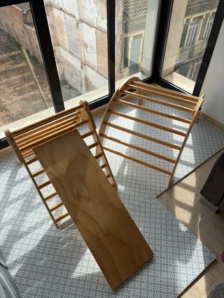 Escalador madera niños multicapa