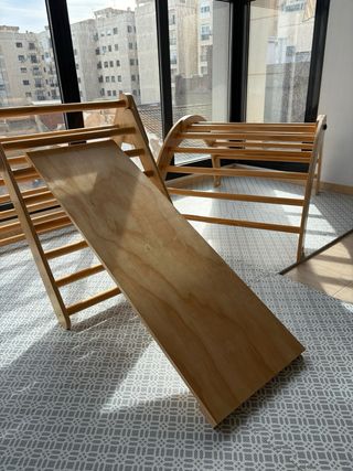 Escalador madera niños multicapa