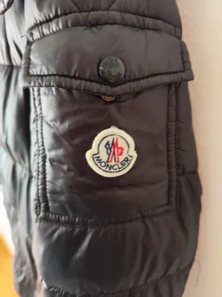Plumas Moncler Negro