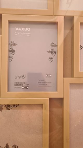 Marco Fotos IKEA VAXBO 8 Fotos Madera Marrón