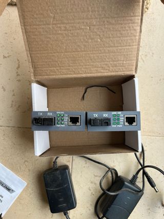 NetLINK Fiber Optic Device Ethernet Fast / Gigabit