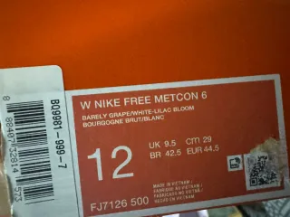 Nike Free Metcon 6 Viola/Bianco