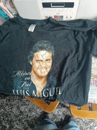 2 Camisetas Luis Miguel Tour 2018 por 30 las dos