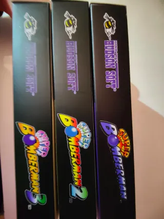 Super Bomberman 1, 2 y 3 - SNES