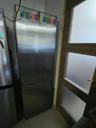 Frigorífico Ecron Acero Inoxidable