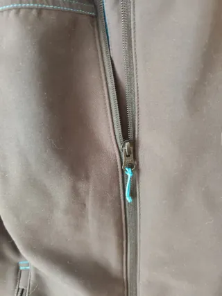 Chaqueta Quechua Mujer Neopreno Negra y Azul